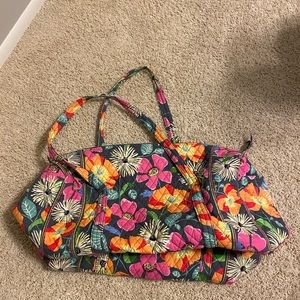 Patterned Vera Bradley duffel bag